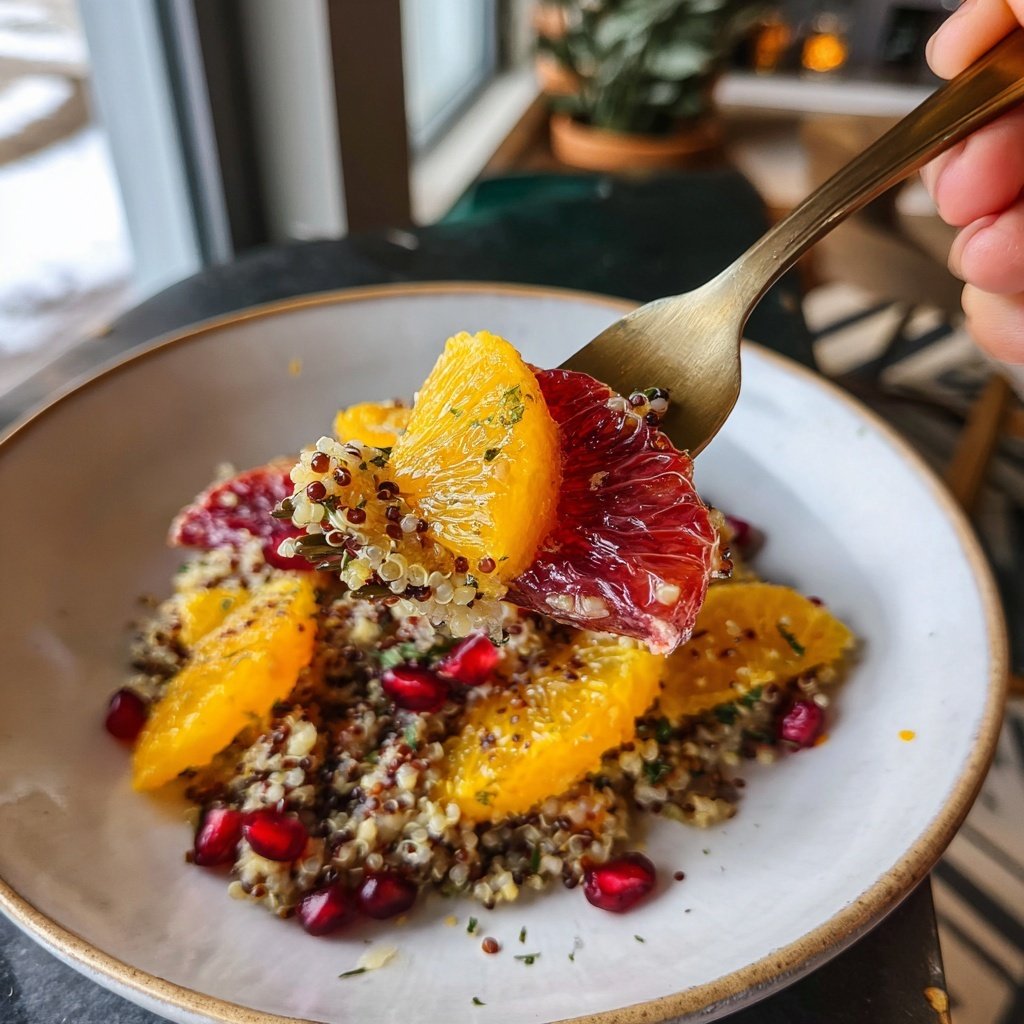 Winter Citrus Grain Salad