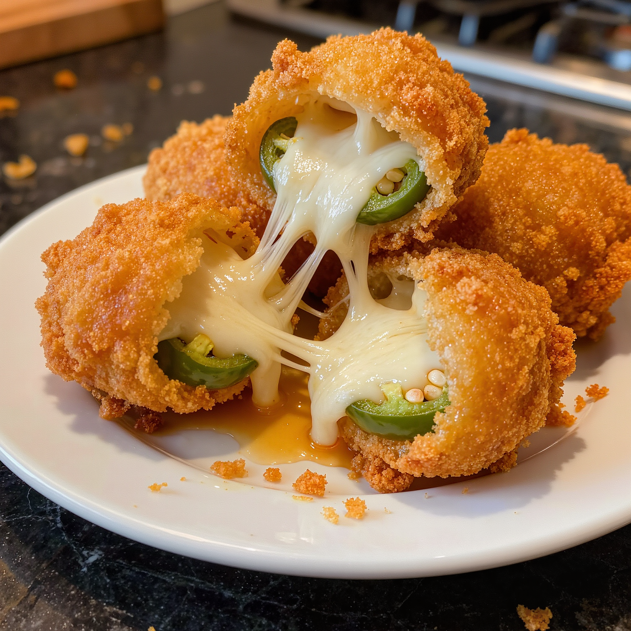 Crispy Shrimp Jalapeno Poppers