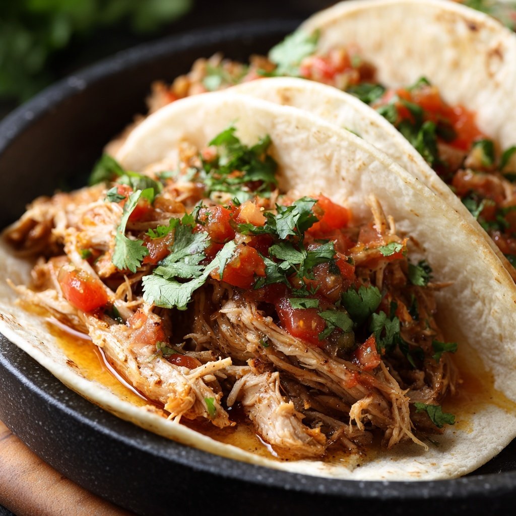 Crock Pot Chicken Taco Meat