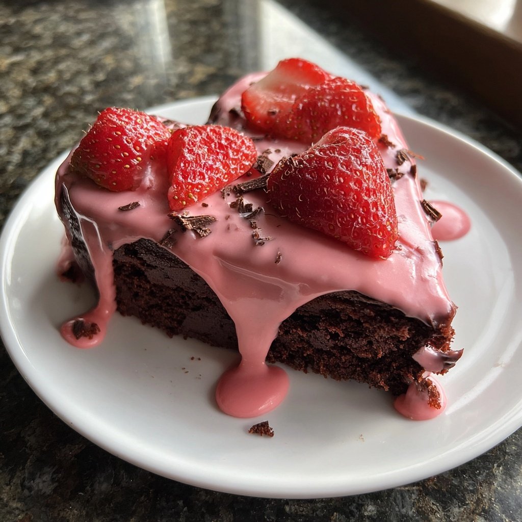 Heart-Shaped Galentine's Cake