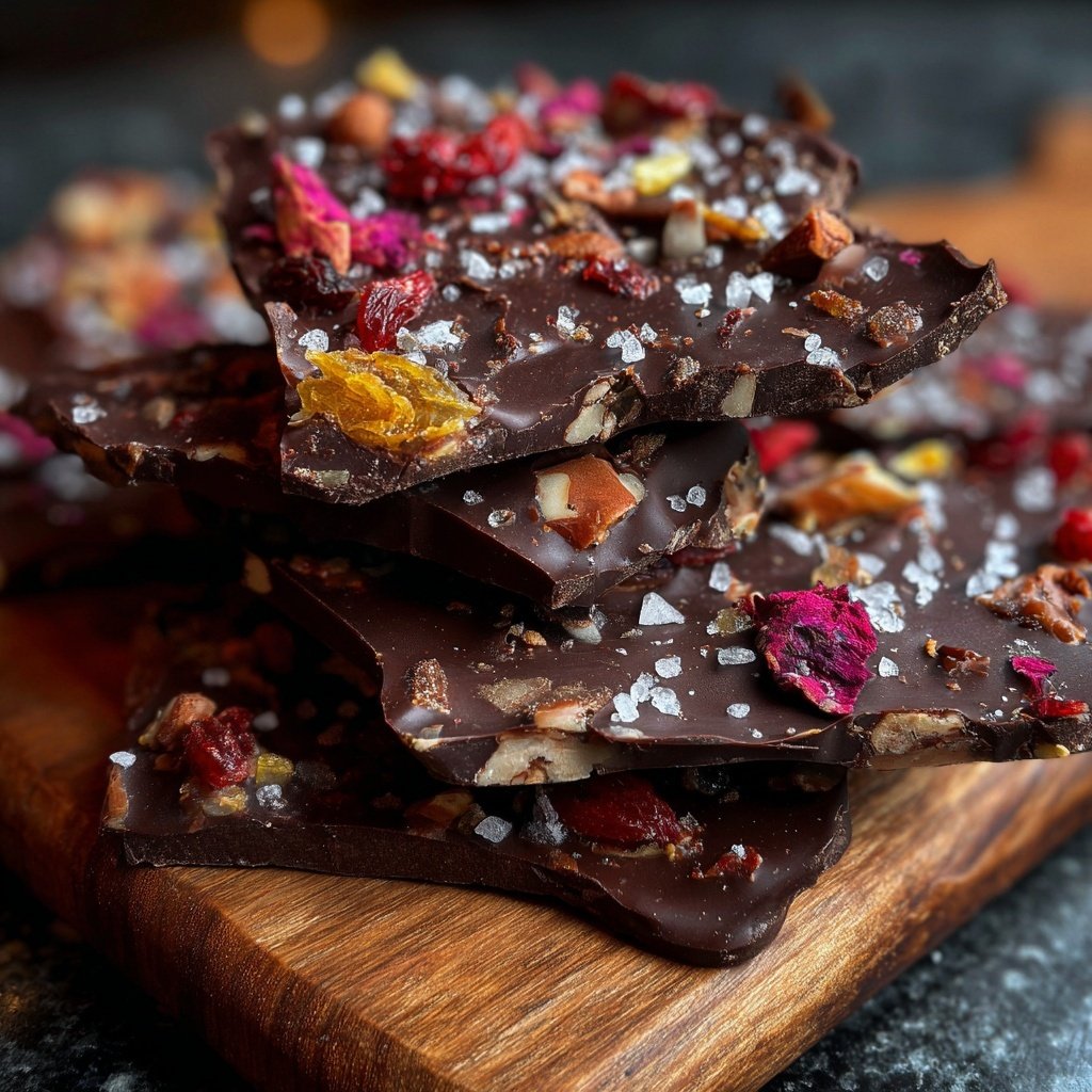 Dark Chocolate Bark Medley