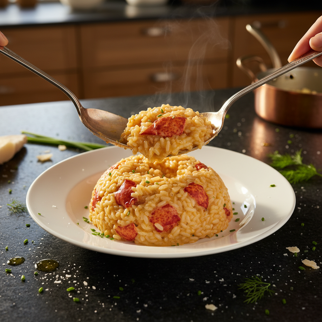Elegant Lobster Risotto for Two