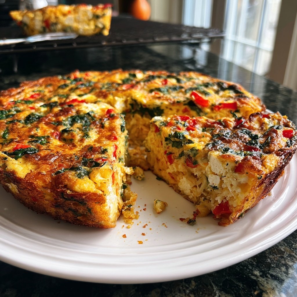 Veggie-Packed Breakfast Frittata for Meal Prep​