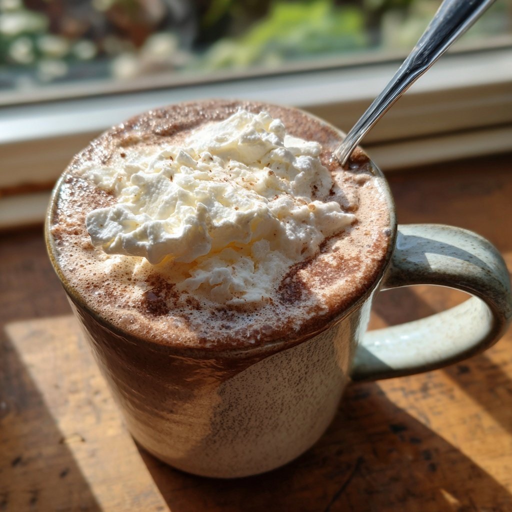 Simple Hot Cocoa Marshmallow Topping