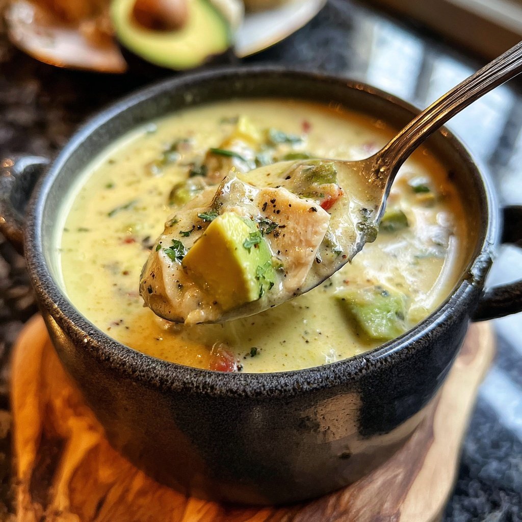 Turkey Avocado Chowder