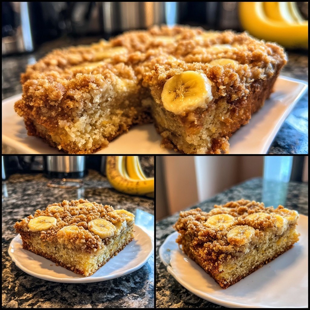 Banana Crumb Cake Delight