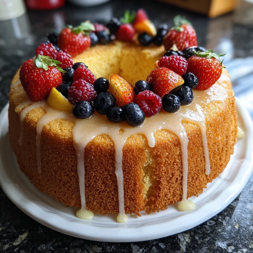Easy Vanilla Sponge Cake