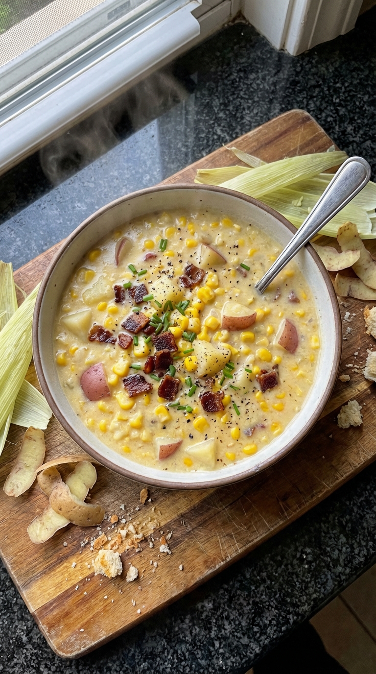 Flavorful Corn Chowder Delight
