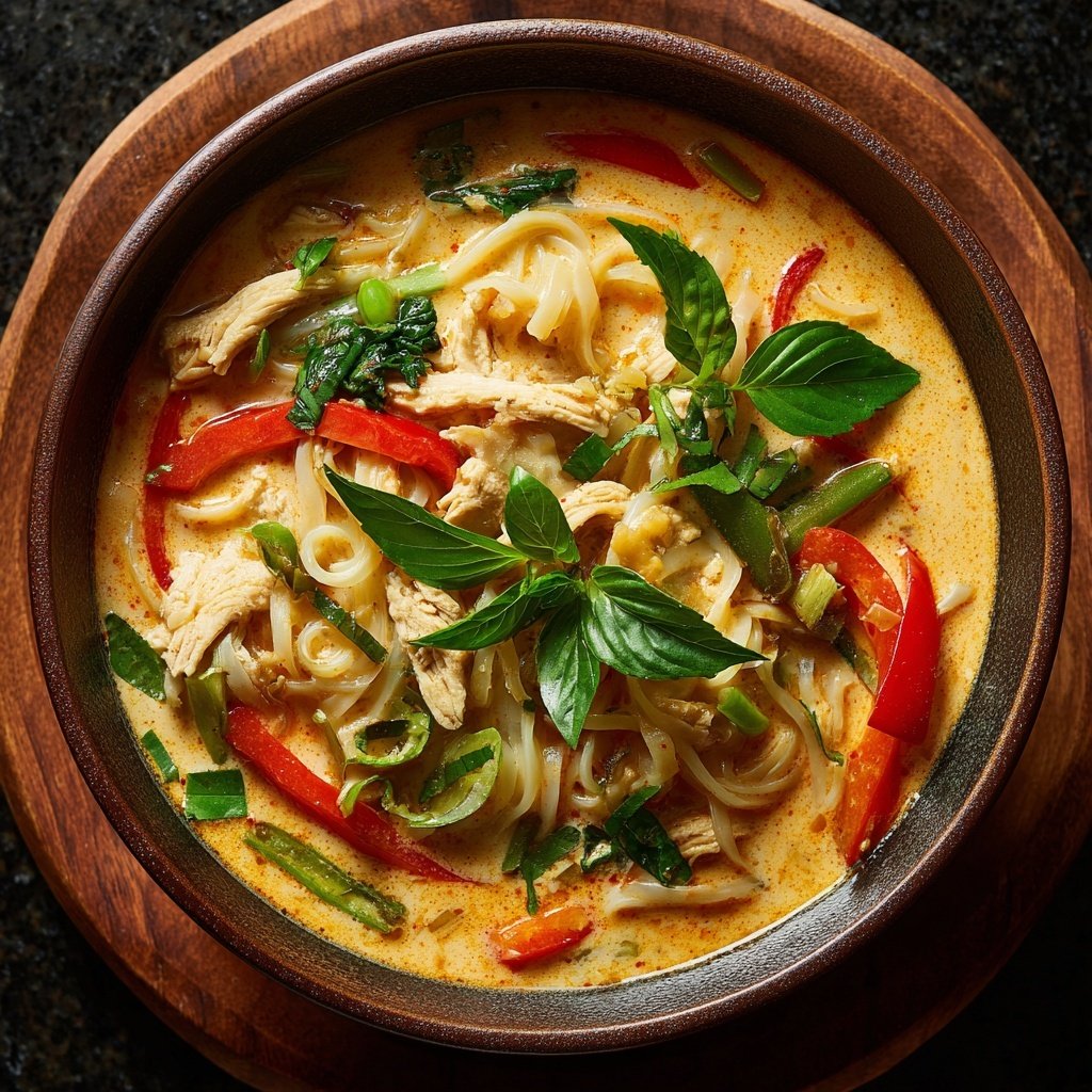 Thai Noodle Soup Coconut Curry