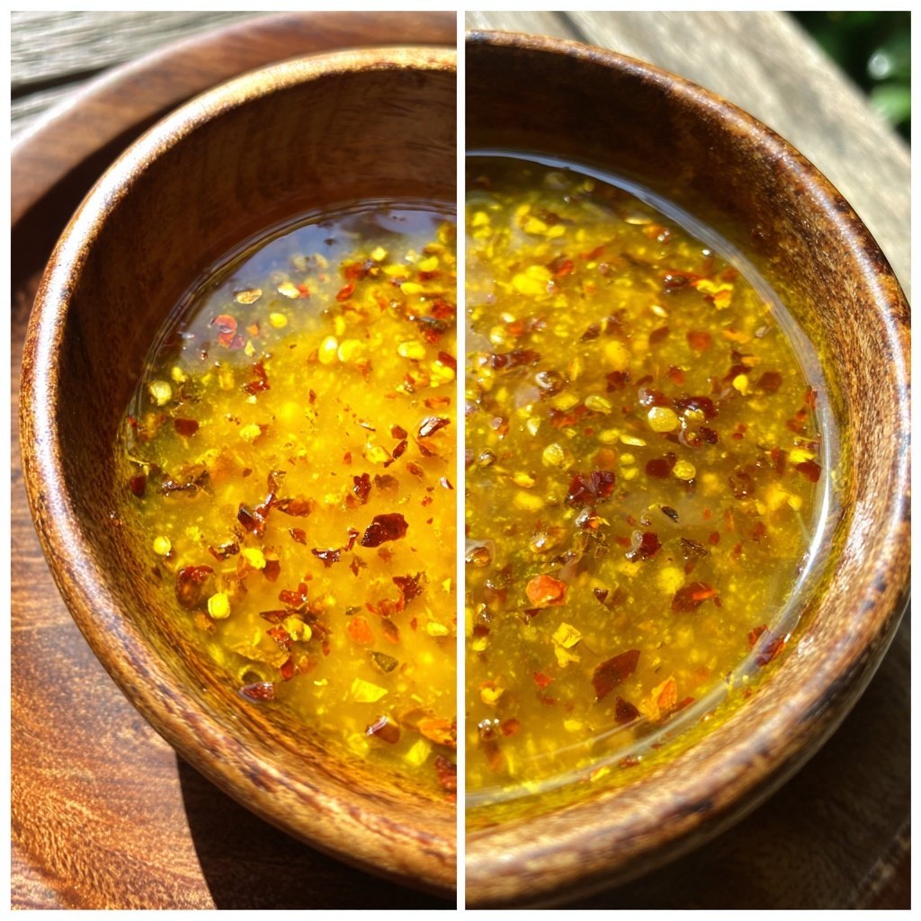 Lemon Chili Garlic Vinaigrette