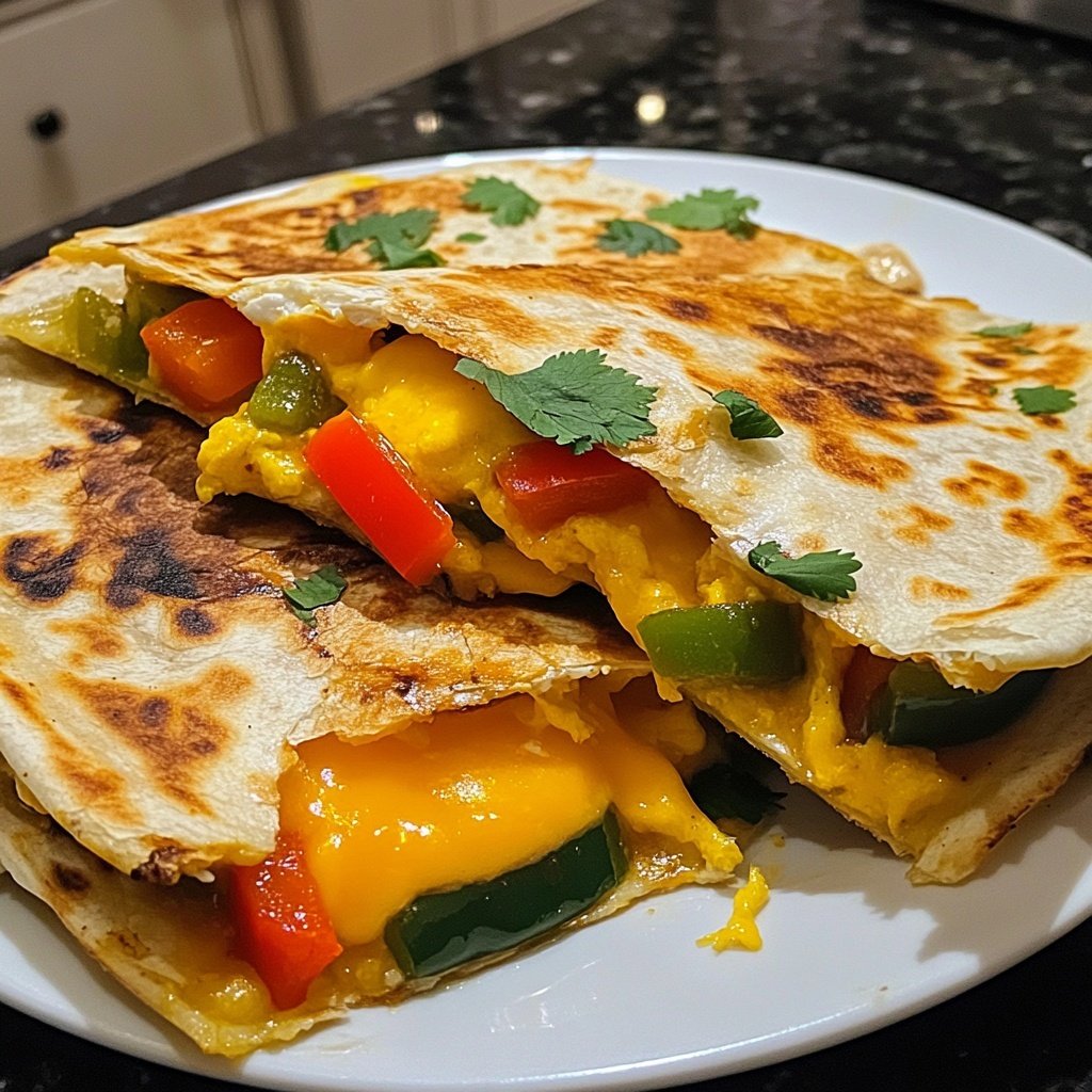 Fried Egg Quesadilla