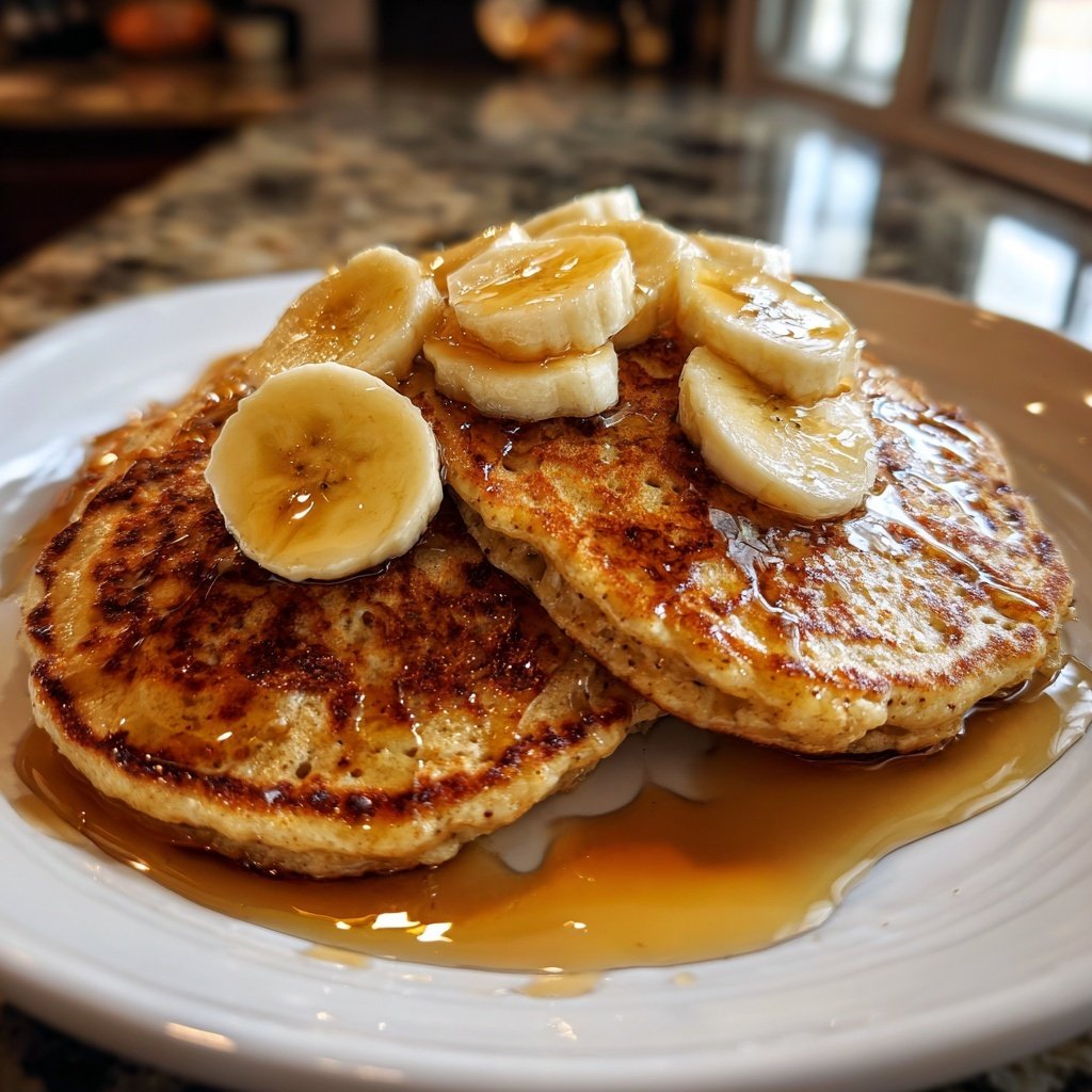 Banana Oatmeal Pancakes Blender Easy