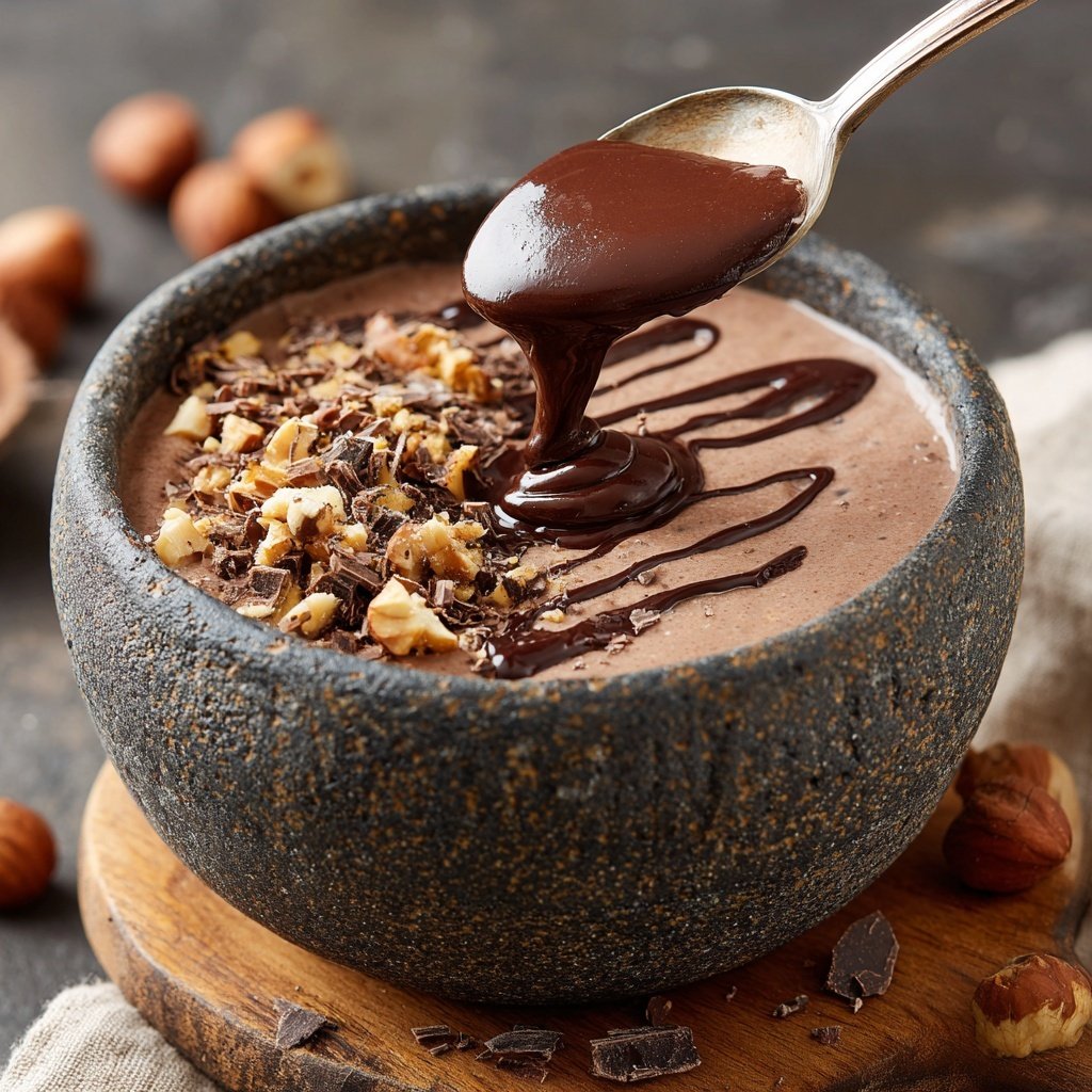 Cocoa Hazelnut Porridge Pot