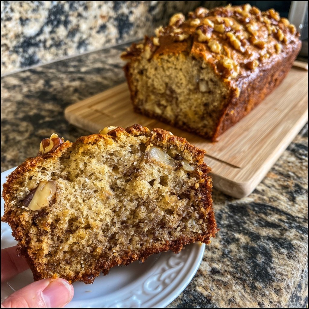 Banana Bread with Walnuts