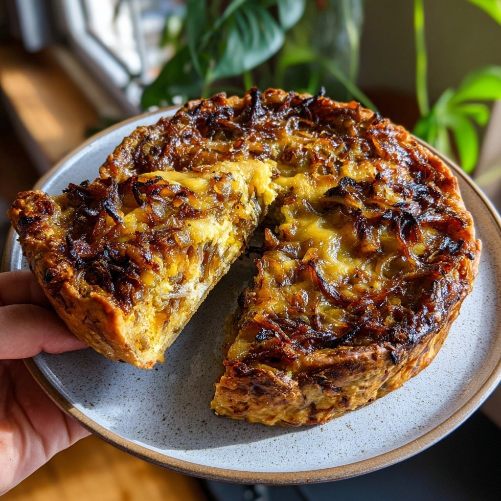 Caramelized Onion and Gruyère Tart