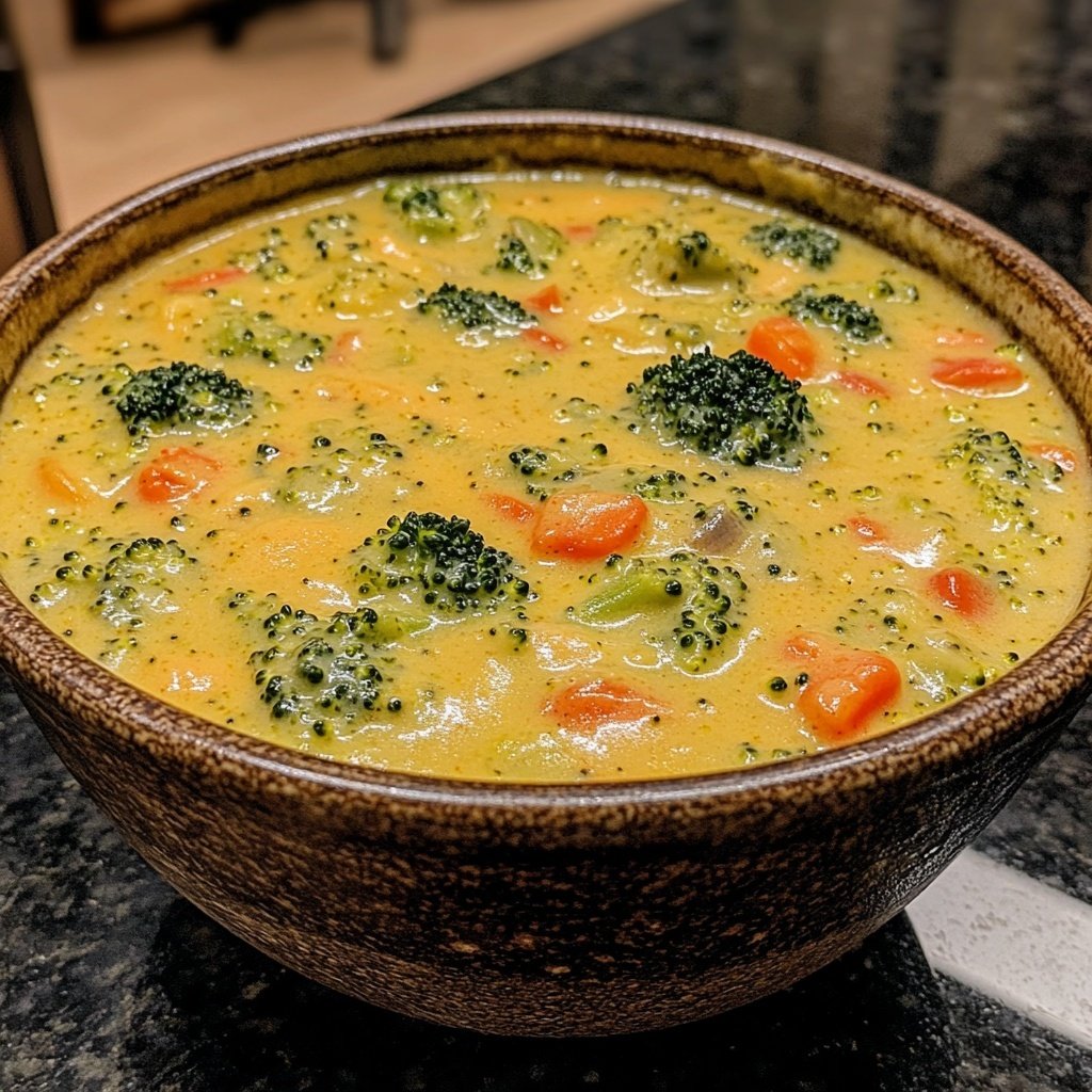 Comfort Broccoli Cheddar Soup​